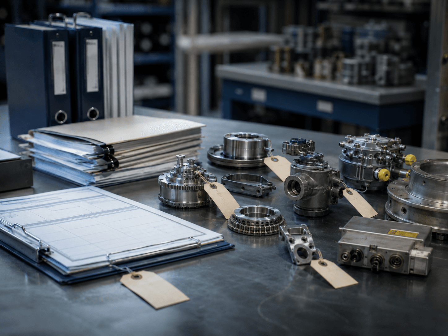 Technical aircraft parts and documentation visual for parts and USM support